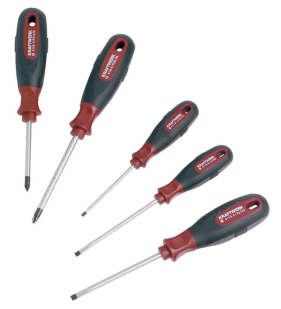 Набор Kraftwerk ergokraft 4162 5 шт. отвертки /PH, фото №1