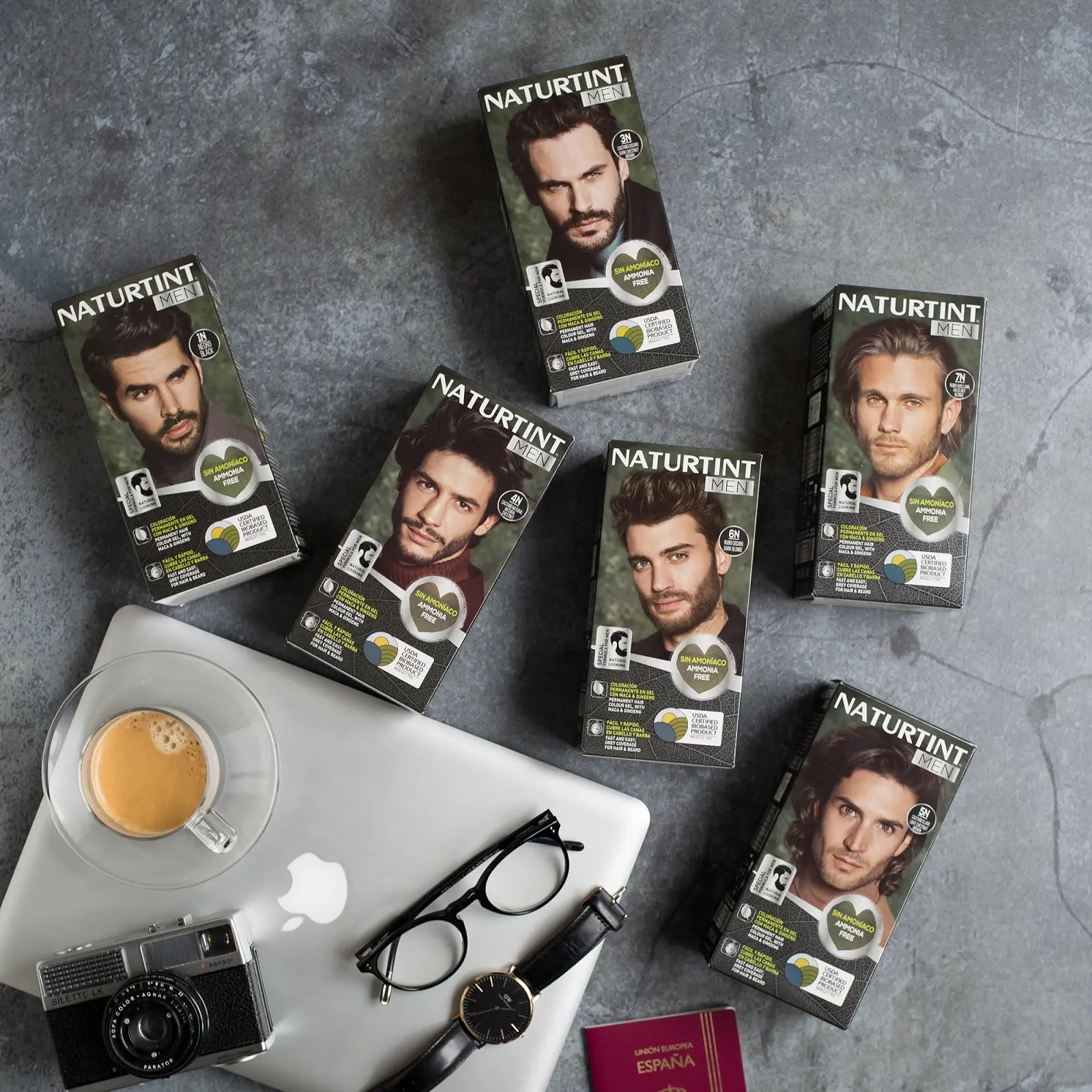 Краска для волос Naturtint Men 7N Hazel Blonde, фото №6 Краска для волос Naturtint Men 7N Hazel Blonde, фото №6