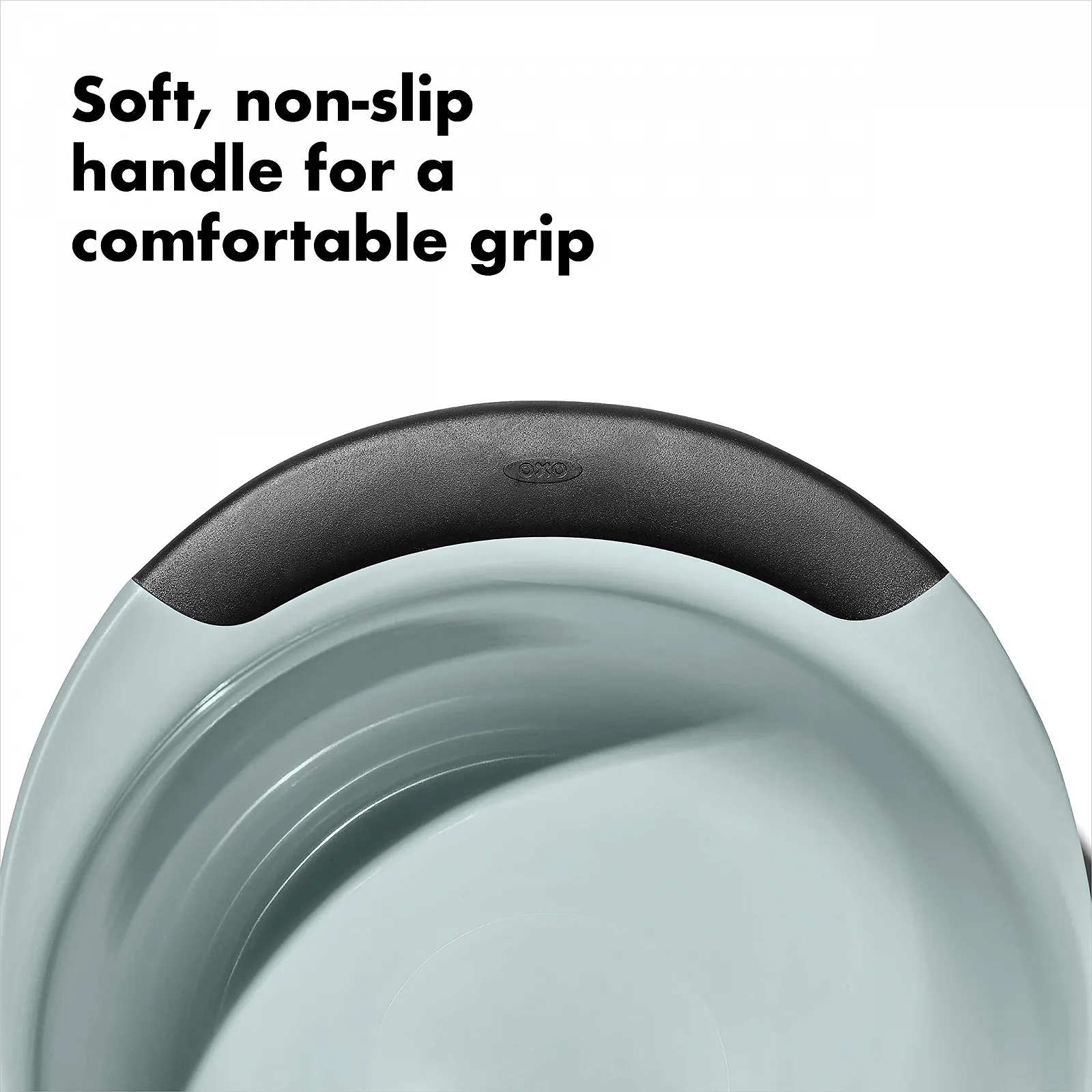 Набір пластикових мисок для змішування OXO Good Grips 3 предмети Cadet Blue Tower Gray Jade, фото №3 Набір пластикових мисок для змішування OXO Good Grips 3 предмети Cadet Blue Tower Gray Jade, фото №3
