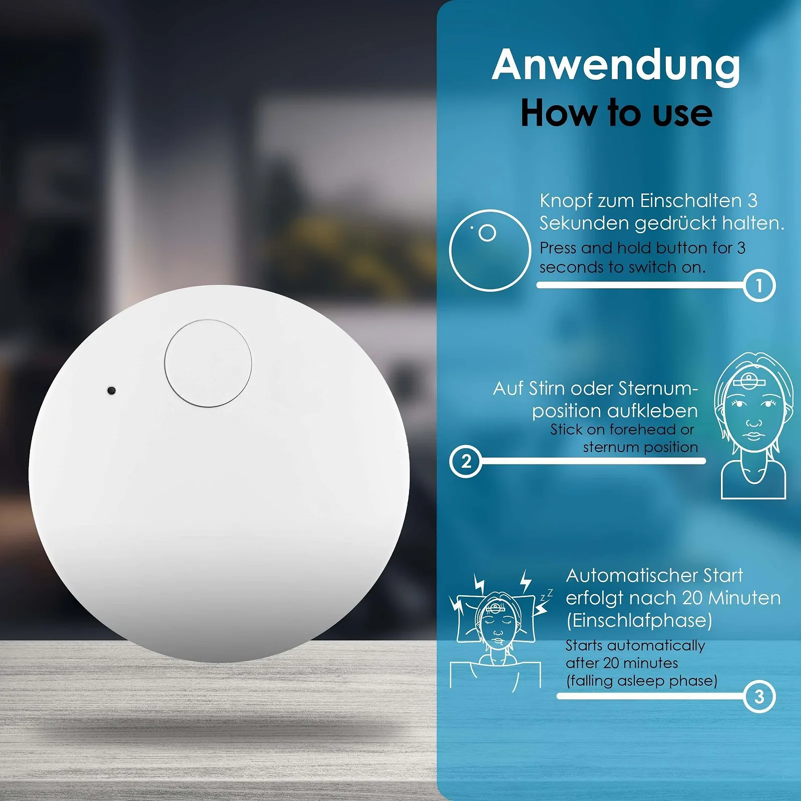 Пристрій від хропіння Pulox SLP-10 Електричний, фото №3 Пристрій від хропіння Pulox SLP-10 Електричний, фото №3