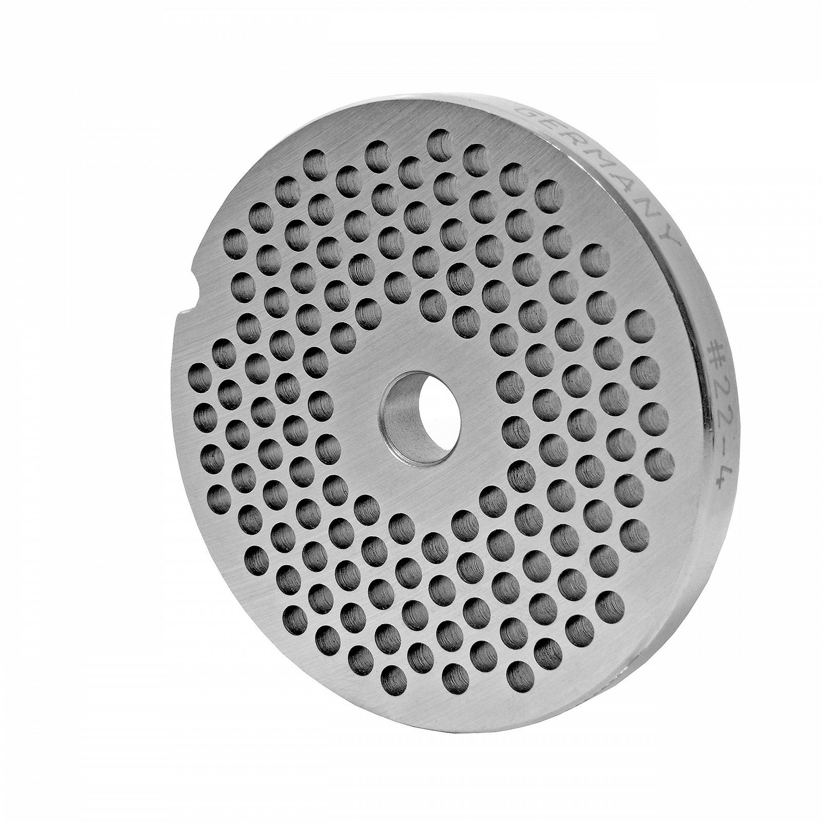 Диск для м'ясорубки Wolfcut Inox Розмір 22 4.0 мм Нержавіюча сталь, фото №1