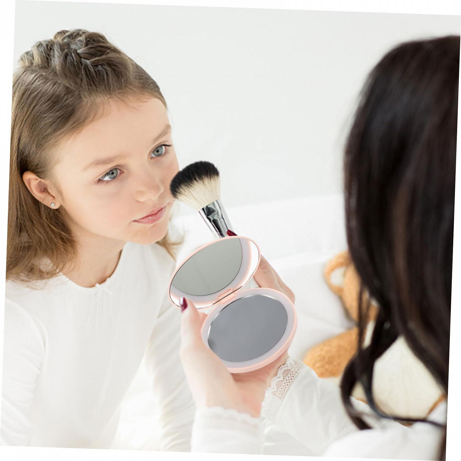 Зеркало Angoily Mini Mirror с подсветкой для макияжа, фото №5