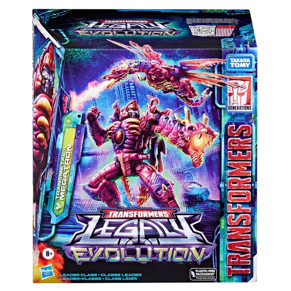 Екшн-фігурка Transformers Legacy Evolution Leader Class Transmetal II Megatron 21,6 см, фото №4