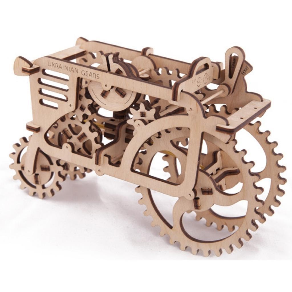 Конструктор UGears механический Трактор 70003, фото №3