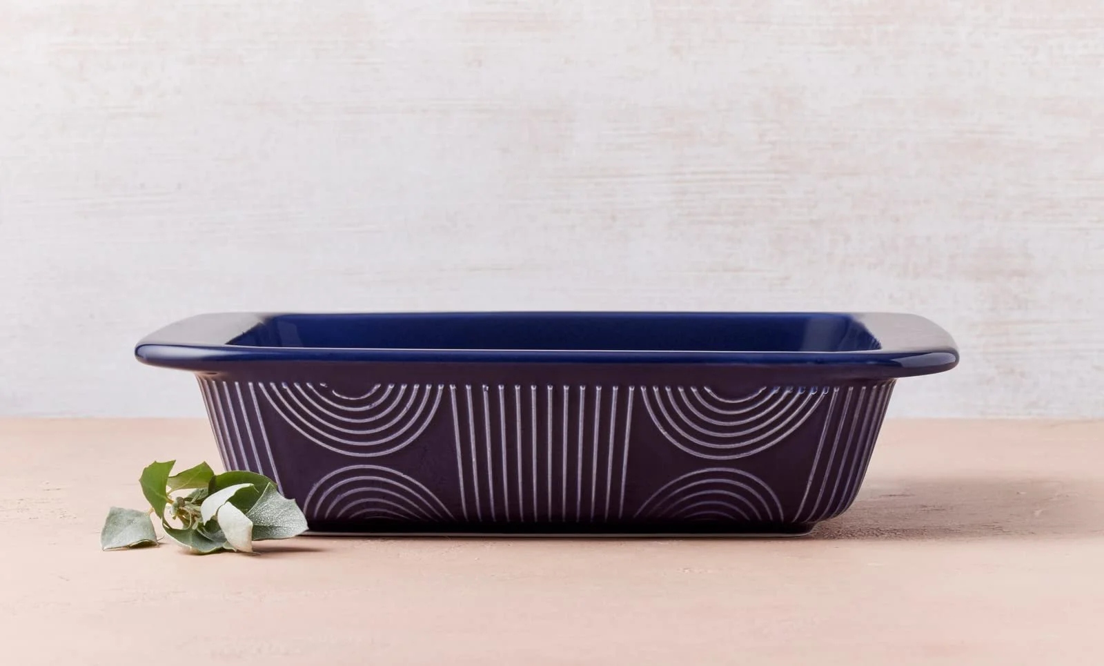 Форма для запікання квадратна Maxwell & Williams Arc HY0131 21.5 x 21.5 x 6 см керамічна синій індиго в подарунковій упаковці, фото №4