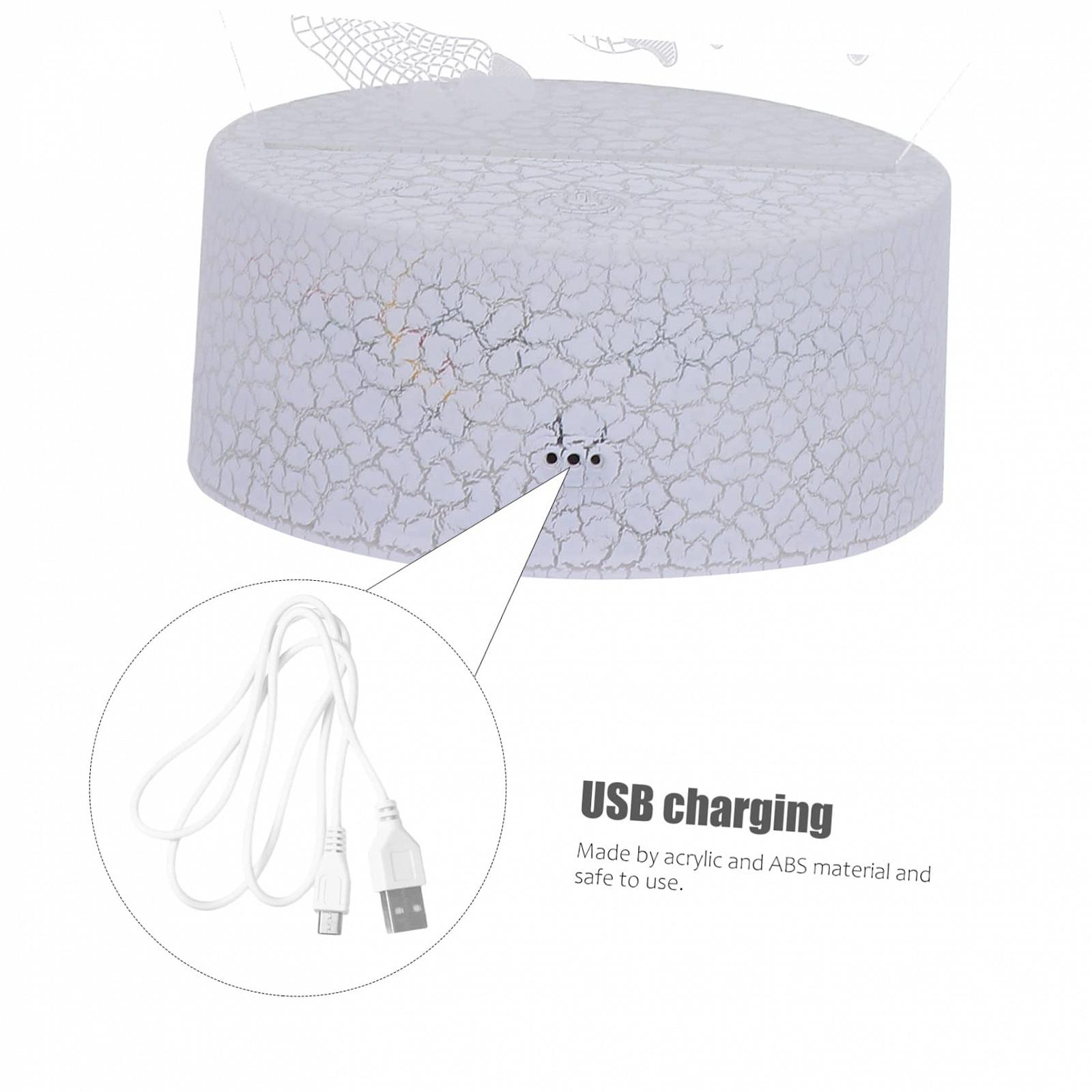 Лампа DOITOOL LED 3D Динозавр, фото №2