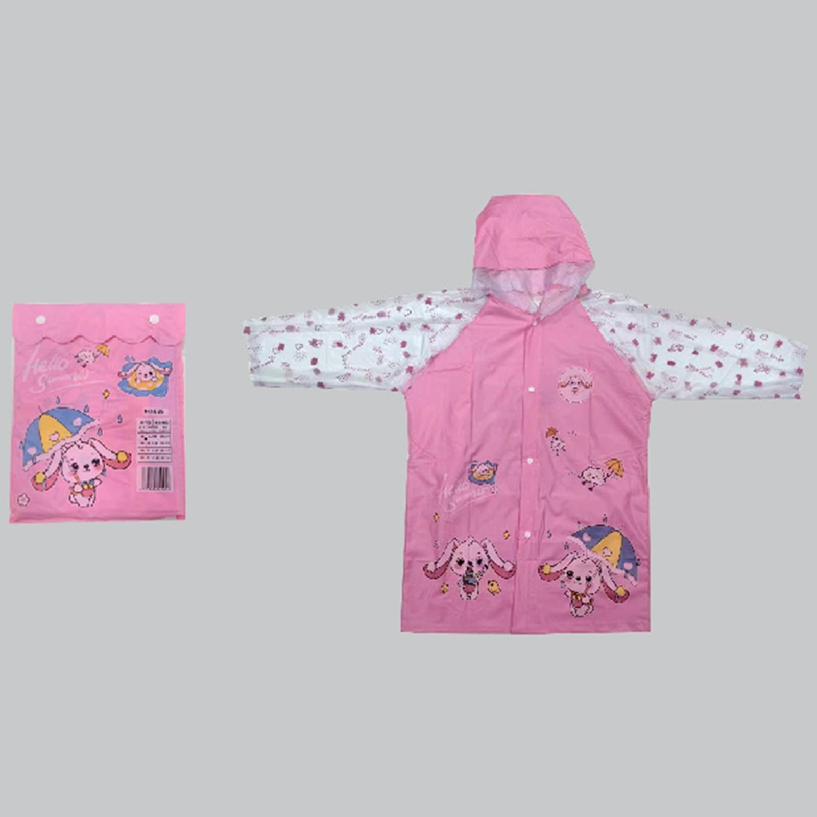 Дождевик Детский Водонепроницаемый Унисекс Прочный Водонепроницаемый Дождевик с Капюшоном для Походов с Капюшоном Дышащая Куртка Softshell из Мягкой Ткани Для Дождливой и Слякотной Погоды, фото №3