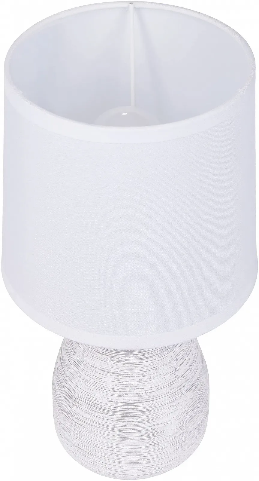 Настільна лампа BRUBAKER 28 см Білий, фото №6