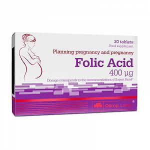 Фолиевая кислота витамин B9 Olimp Labs Folic Acid 30 таблеток Фолиевая кислота витамин B9 Olimp Labs Folic Acid 30 таблеток