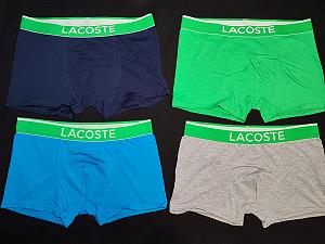 Мужские боксерки Lacoste Мужской набор трусов 4 шт - Фото 1