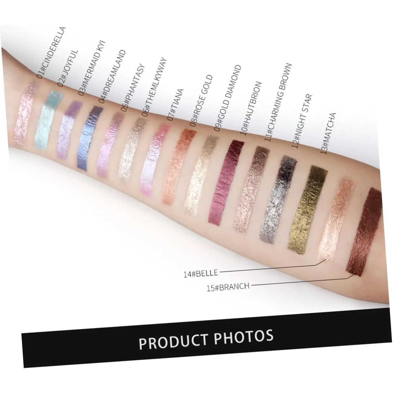 Рідка Підводка для очей FRCOLOR Блискуча, фото №2