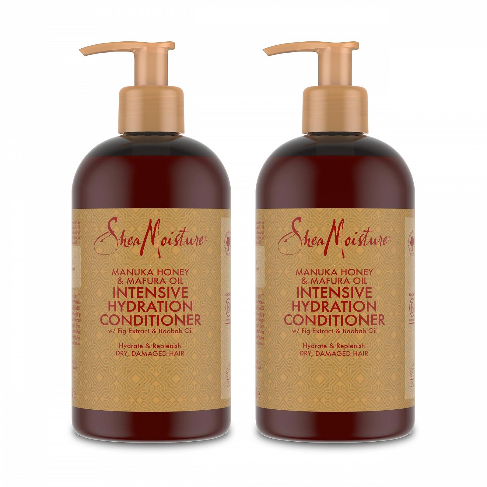 Кондиционер SheaMoisture Интенсивное Увлажнение Манука Мед и Мафура Масло 2 х 384 мл, фото №1 Кондиционер SheaMoisture Интенсивное Увлажнение Манука Мед и Мафура Масло 2 х 384 мл, фото №1