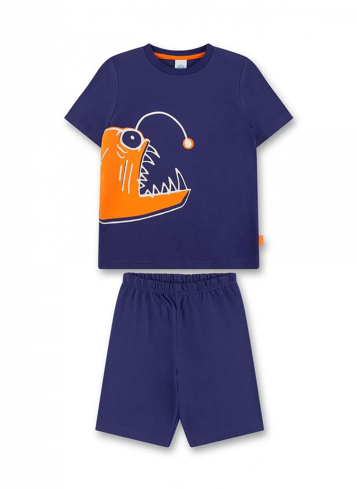 Піжама Sanetta для хлопчиків Шорти Синій, фото №1