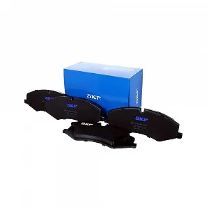 Комплект тормозных колодок дискового тормоза SKF VKBP 80703 для LAND ROVER передняя ось - Фото 1