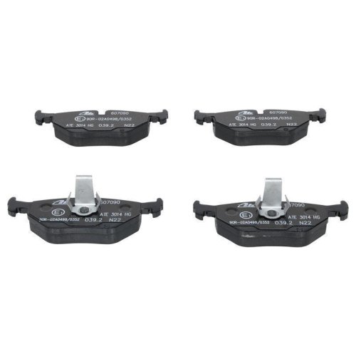 Комплект гальмівних колодок, дискове гальмо ATE 13.0460-7090.2 для BMW, задня вісь, фото №2 Комплект гальмівних колодок, дискове гальмо ATE 13.0460-7090.2 для BMW, задня вісь, фото №2