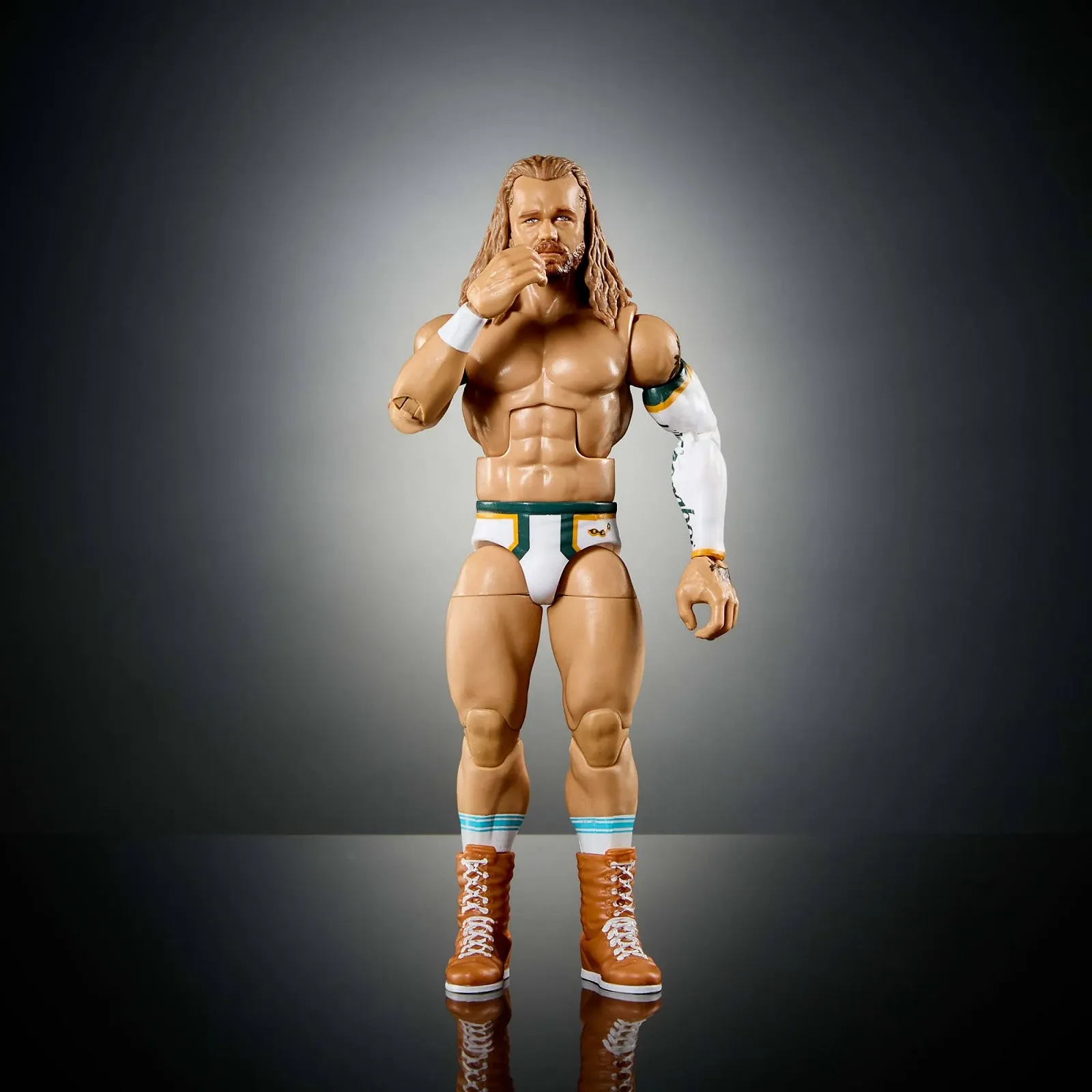Колекційна фігурка Mattel WWE Elite Series #115 Tyler Bate JCJ02 15 см 25 точок артикуляції різнокольорова, фото №6