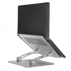 Підставка для ноутбука Denash Регульована Портативна З алюмінієвого сплаву Охолоджуюча synthetic.ua - Фото 1