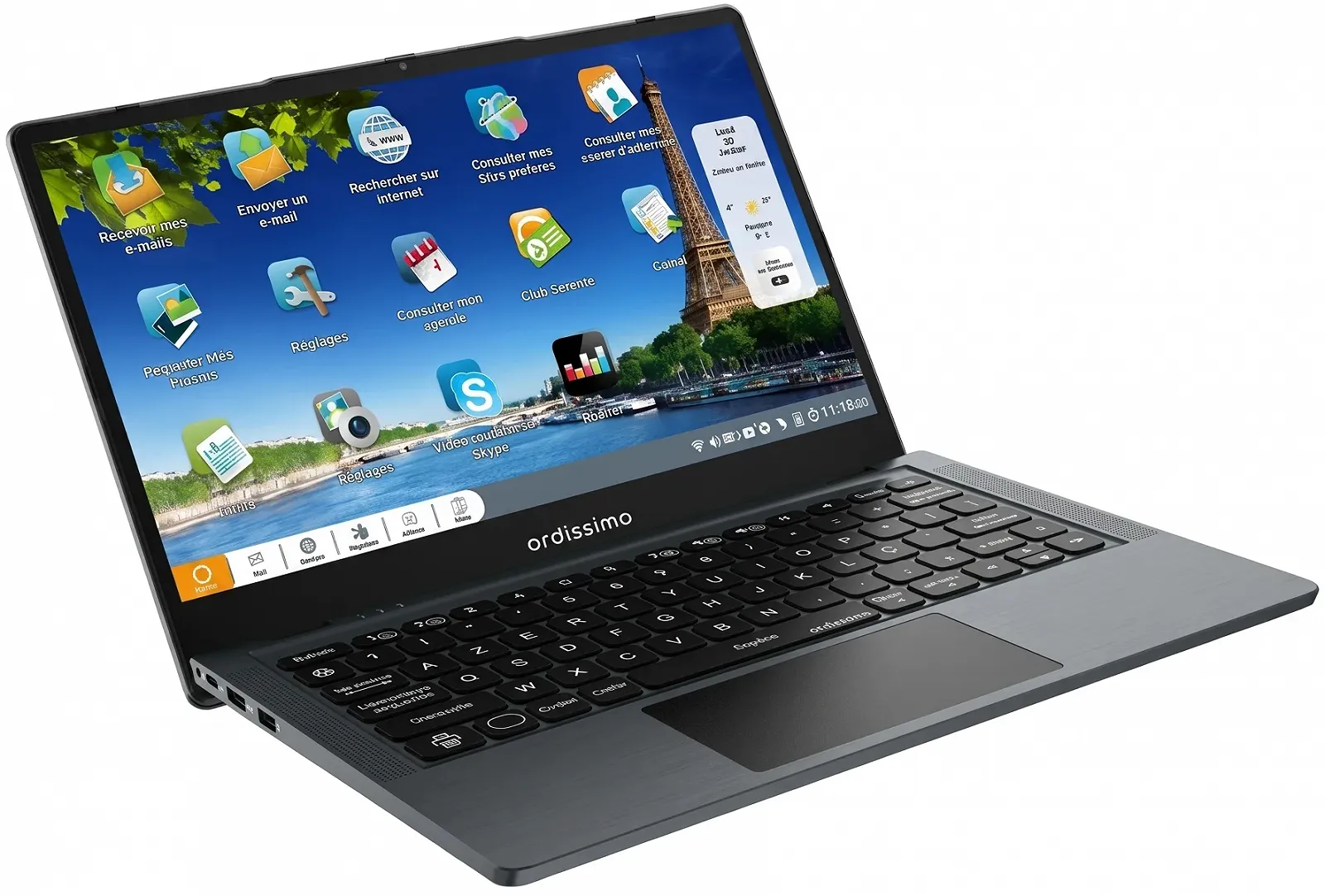 Ноутбук 14.1" Ordissimo Agathe 4  Intel Pentium RAM 4GB SSD 128GB Windows 11 (UKR), фото №3