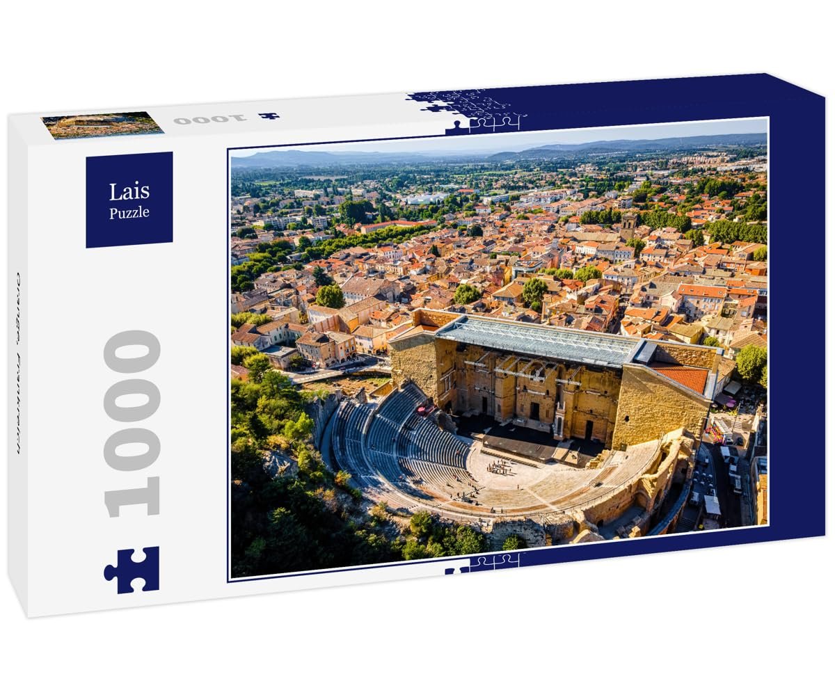 Пазл Lais Puzzle Оранж, Франция, 1000 элементов, фото №1
