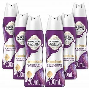 Гель для душу Imperial Leather Foamburst Plum Blossom and Cashmere Musk 6 шт - Фото 1