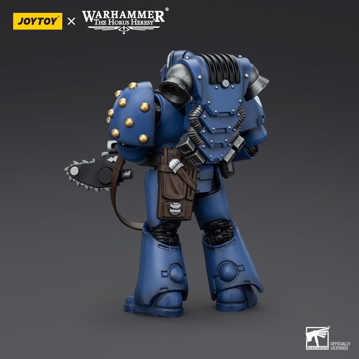 Фигурка Legionary with Chainblade JOYTOY Warhammer 40k: Ultramarines MKVI Tactical Squad в масштабе 1:18, фото №2