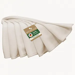 Покривало Плюшева Бавовняна allnatura Cotona-Natura Cream Tone, 140 x 200 см - Фото 1