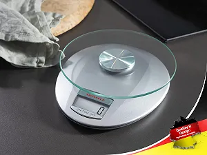 Цифрові кухонні ваги Soehnle Roma 5кг 1г LCD Silver synthetic.ua - Фото 1