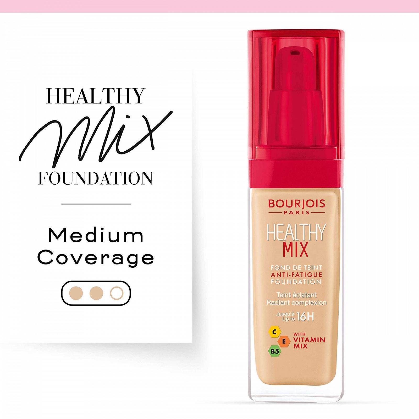 Тональний крем Bourjois Healthy Mix, фото №4 Тональний крем Bourjois Healthy Mix, фото №4