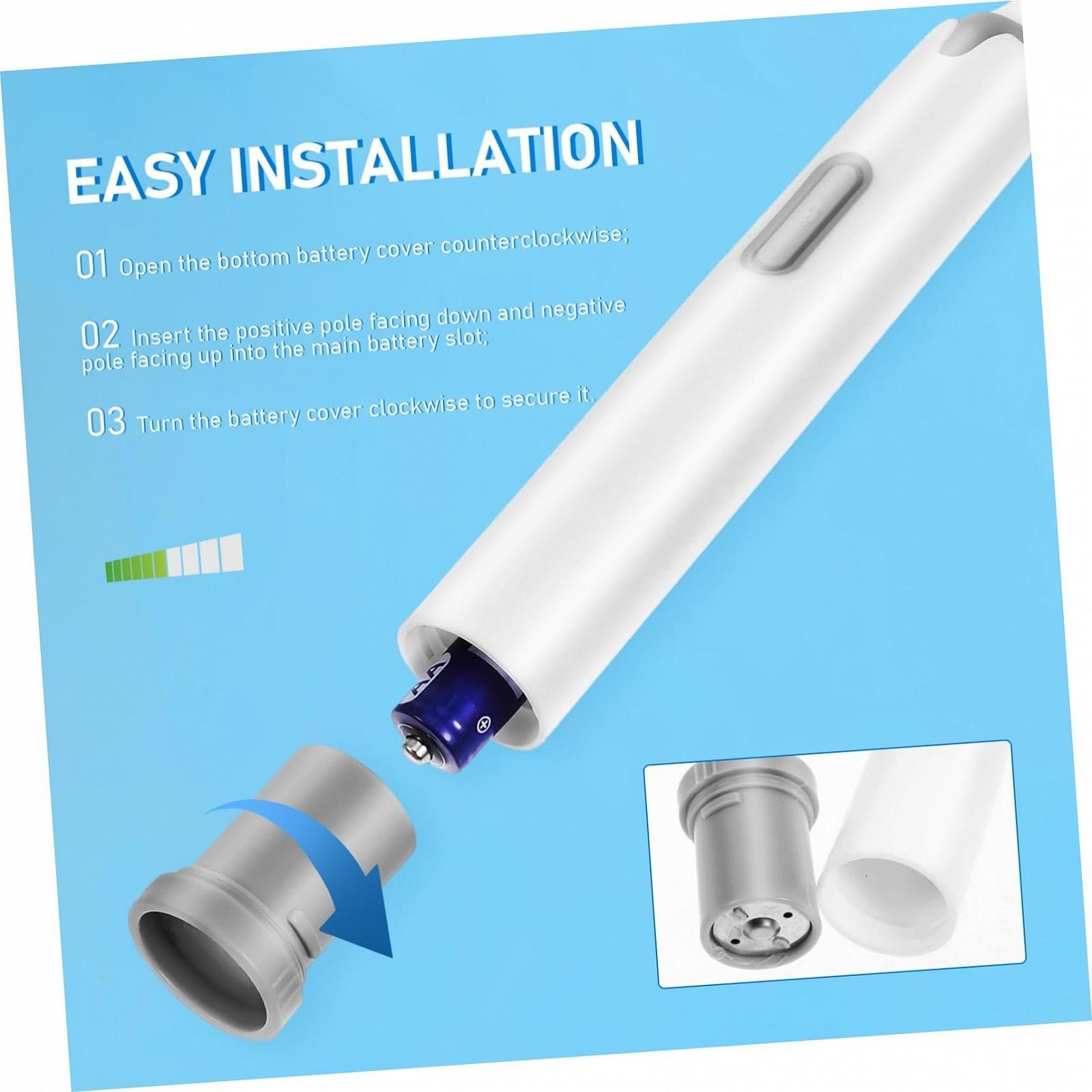 Електрична зубна щітка Beaupretty Soft ABS Біла, фото №3