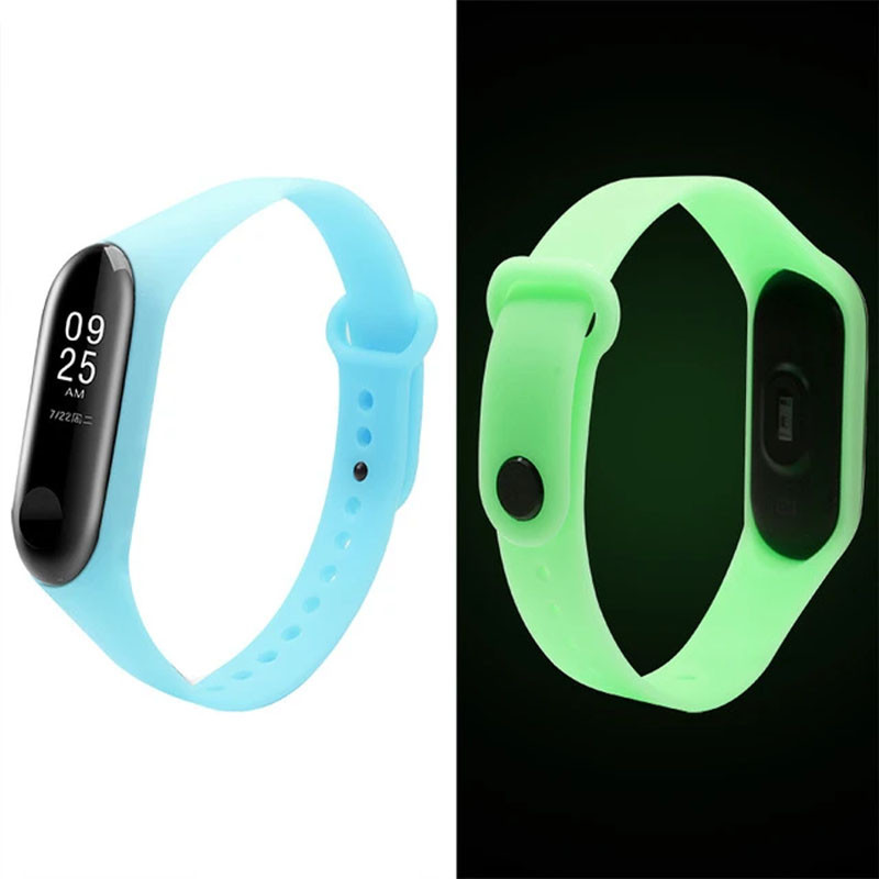 Силиконовый ремешок Neon для Xiaomi Mi Band 5 6, фото №3 Силиконовый ремешок Neon для Xiaomi Mi Band 5 6, фото №3