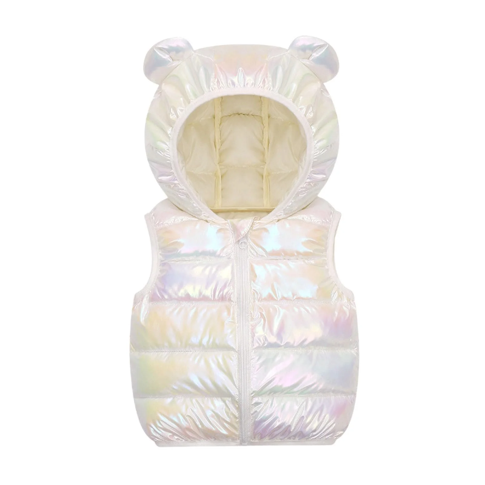 Жилет Пуховий Generisch Дитячий Осінь-Зима Колірний Градієнт, фото №1