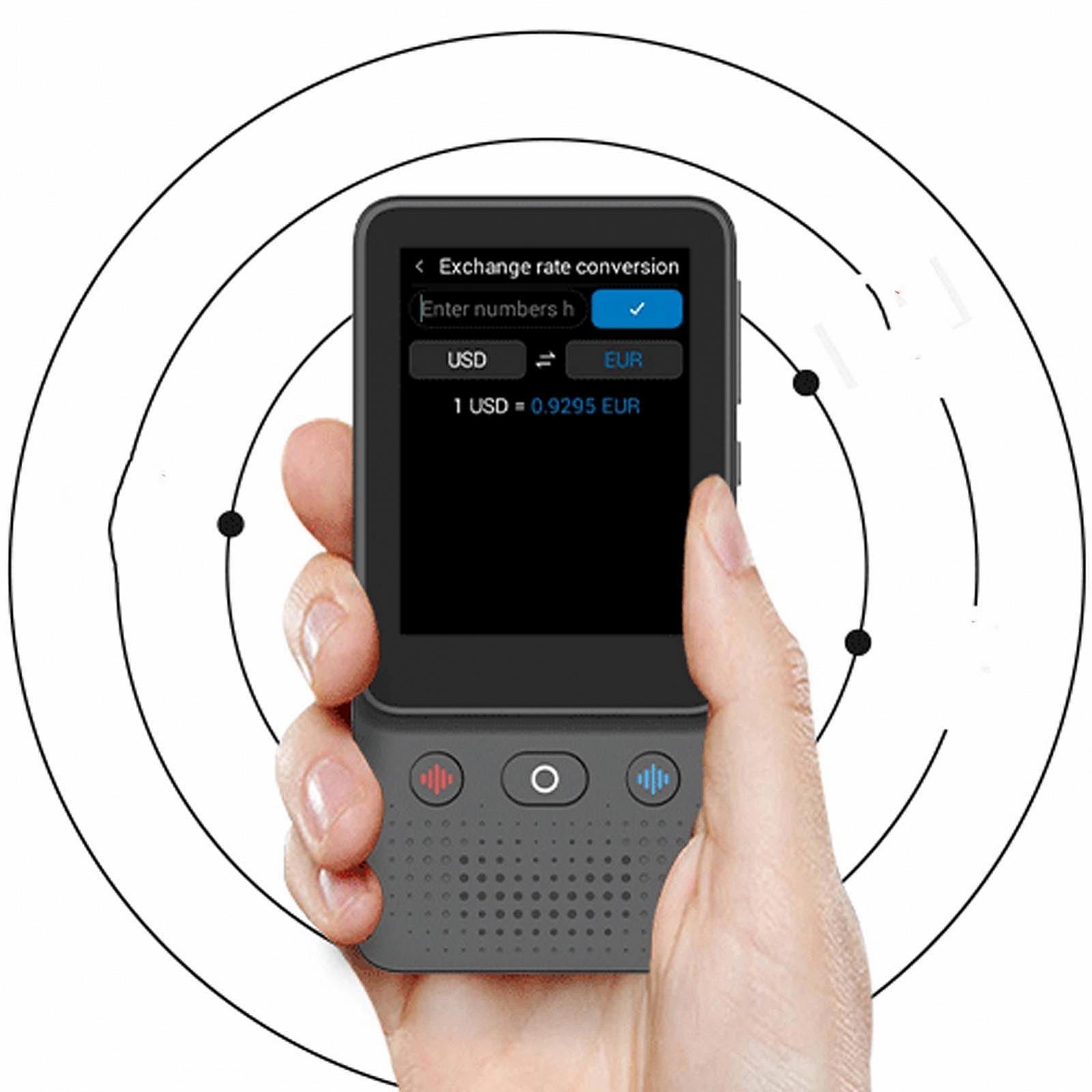 Перекладач Goshyda, портативний розумний голосовий  з 3.0-дюймовим сенсорним екраном для навчання, фото №2