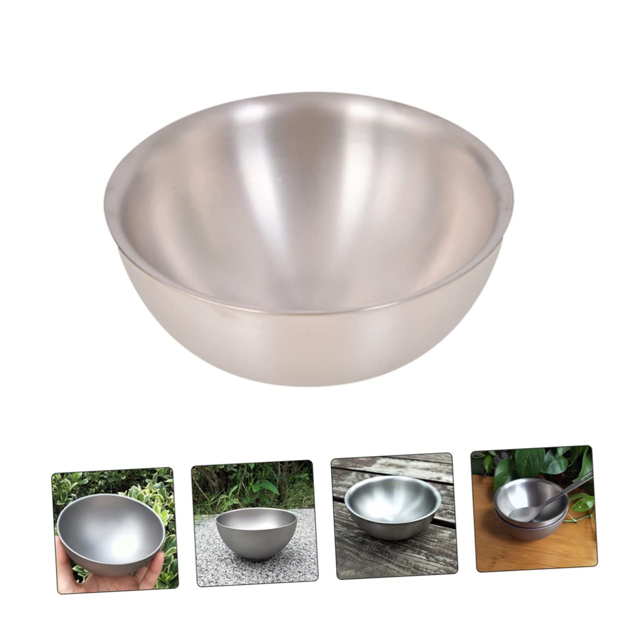 Миска Toddmomy для кемпинга, 1 шт, для лапши, для супа, для мюсли, большая емкость, розовая, фото №5