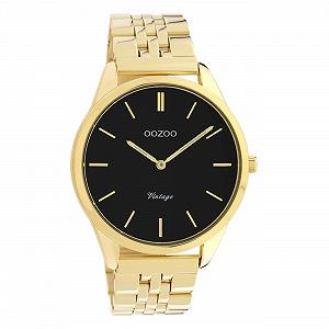 Купить Женские часы Oozoo Vintage C9987 Черный/Золотой - Фото 1 Женские часы Oozoo Vintage C9987 Черный/Золотой - Фото 1