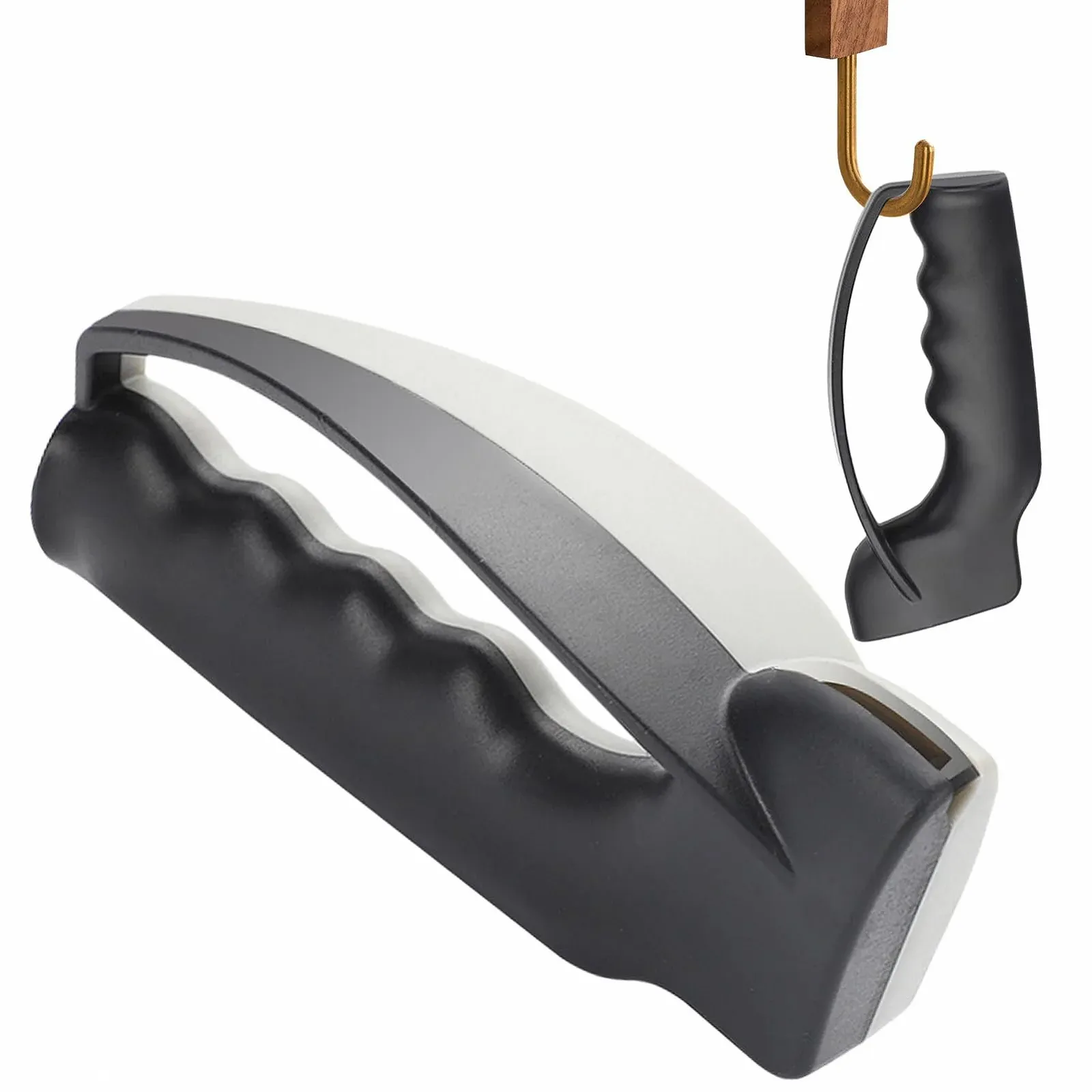 Точилка для ножів ручна компактна вольфрамова сталь ABS, фото №9