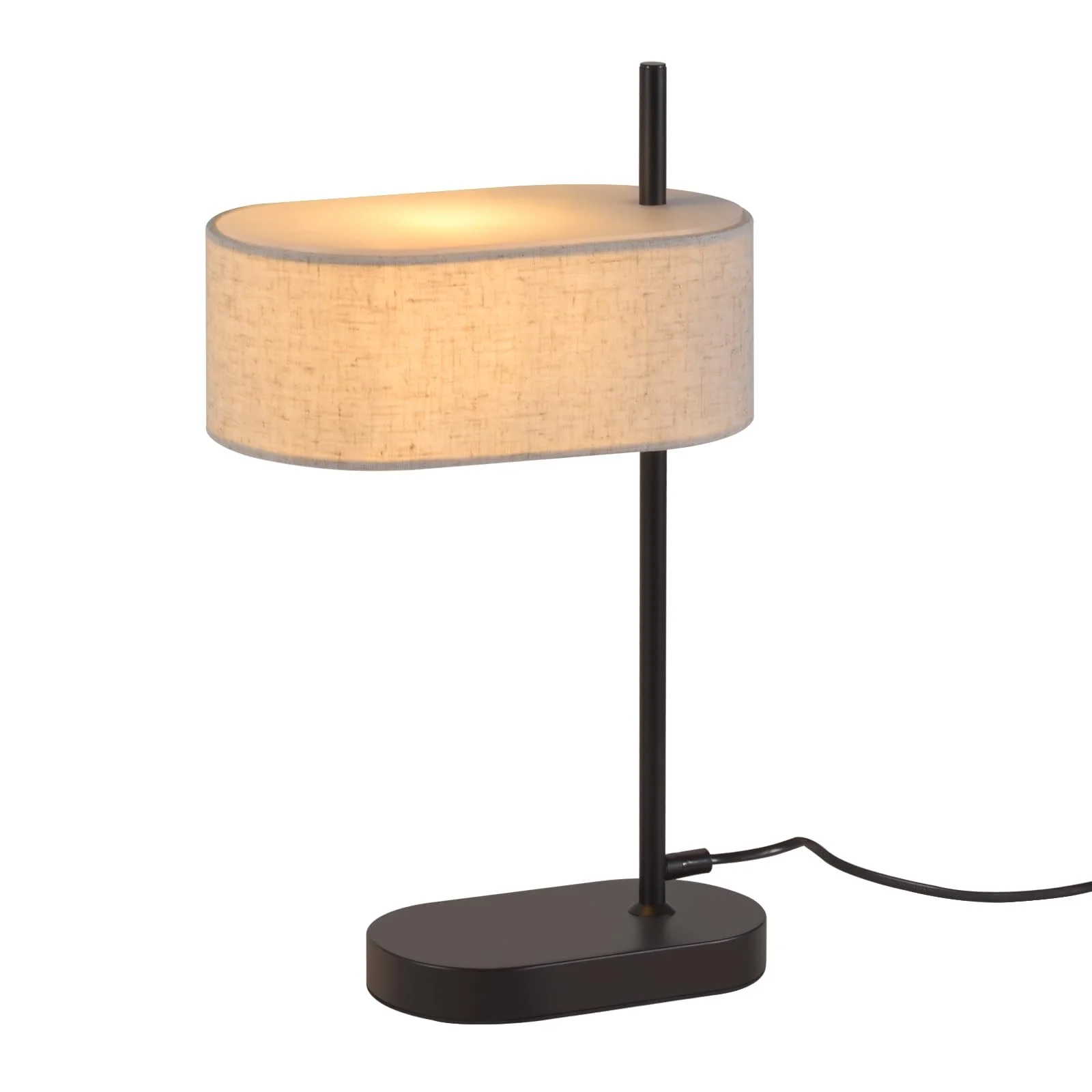 Настільна лампа CBJKTX Bedside Lamp Vintage E14 набір із 2 шт. чорна, фото №9