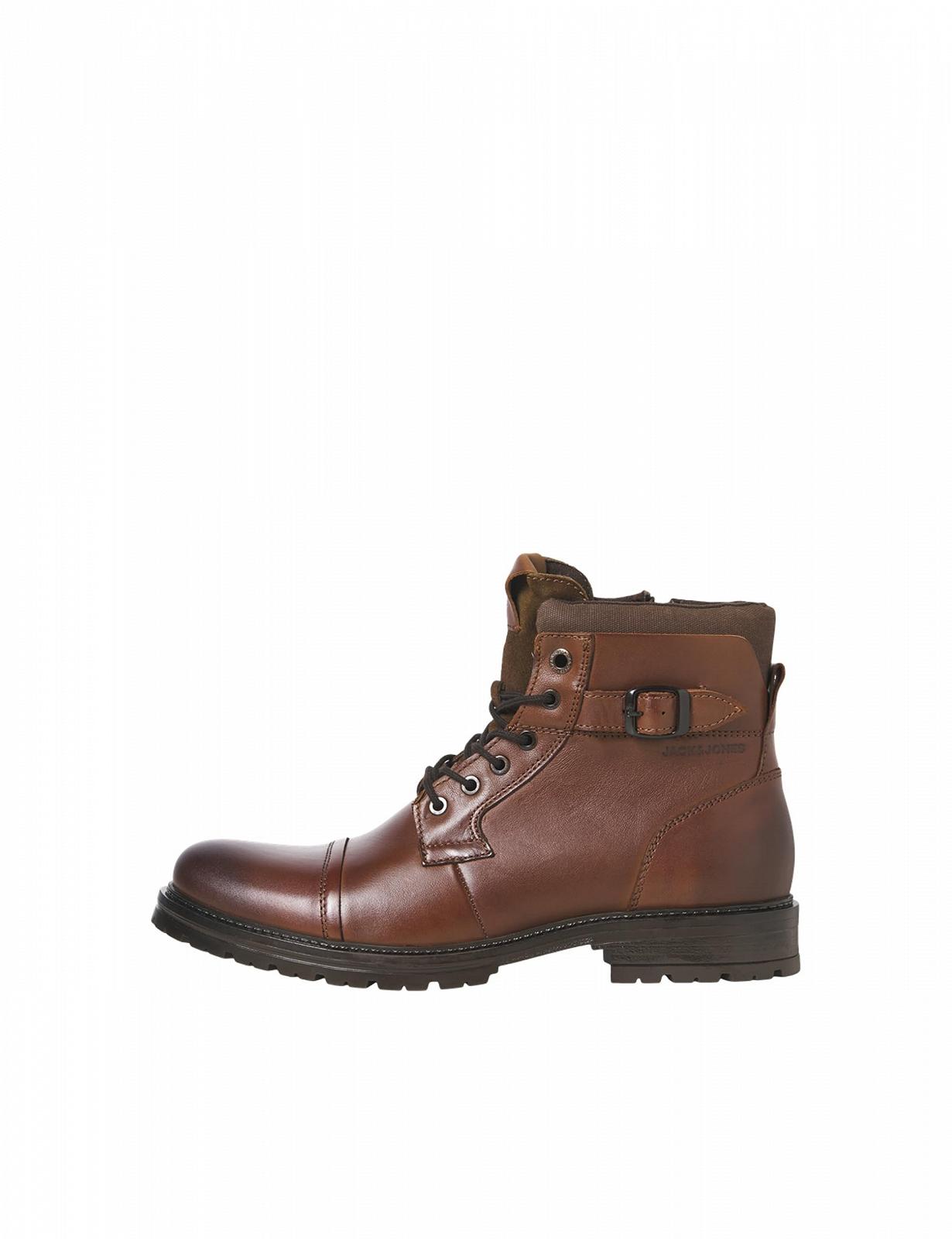 Ботинки JACK & JONES Jfwdexter Leather Boot Sn Lace-Up, фото №1