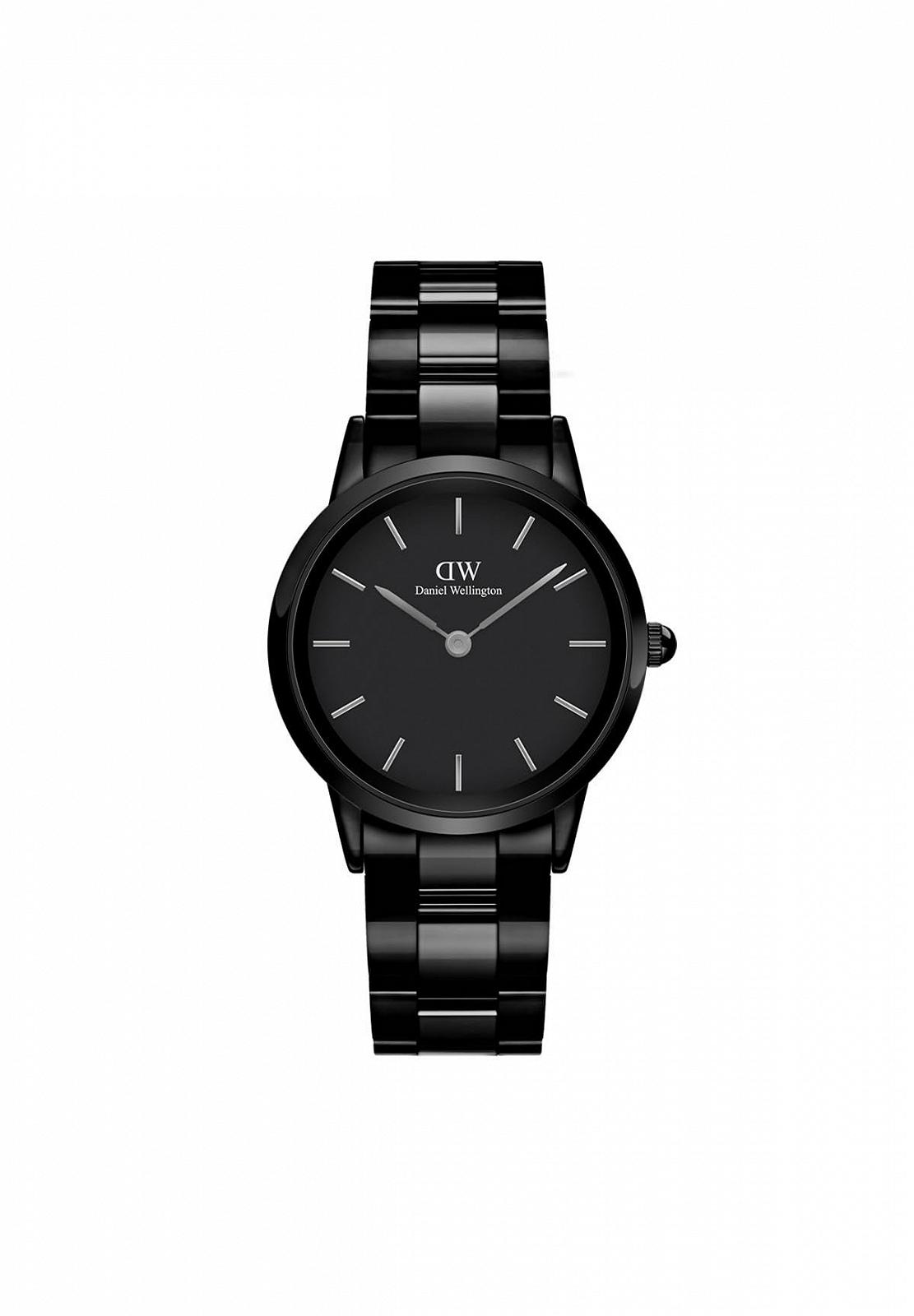 Часы Daniel Wellington Iconic Черный Нержавеющая сталь (316L), фото №1