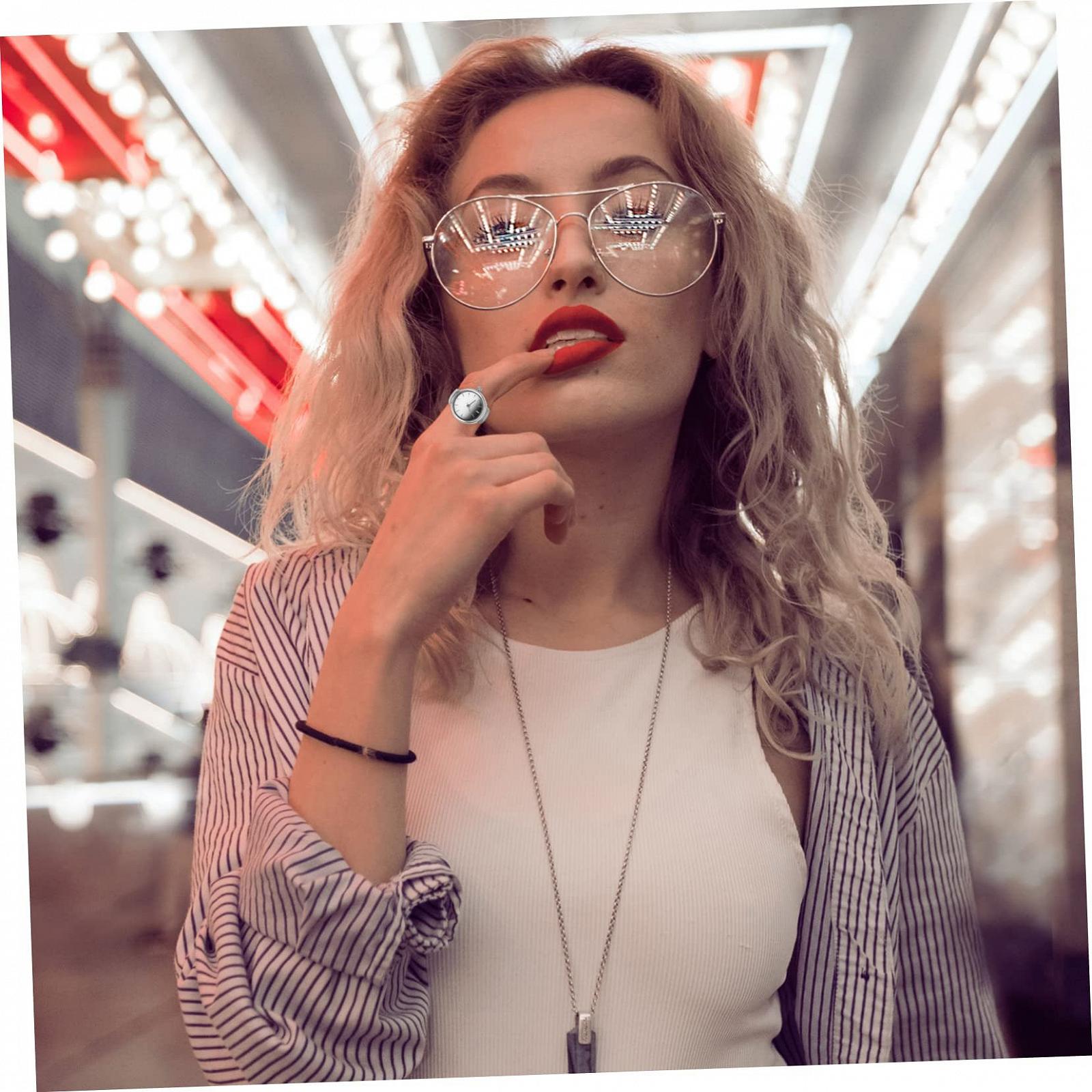 Кільце-годинник OATIPHO, годинник на палець, фото №4