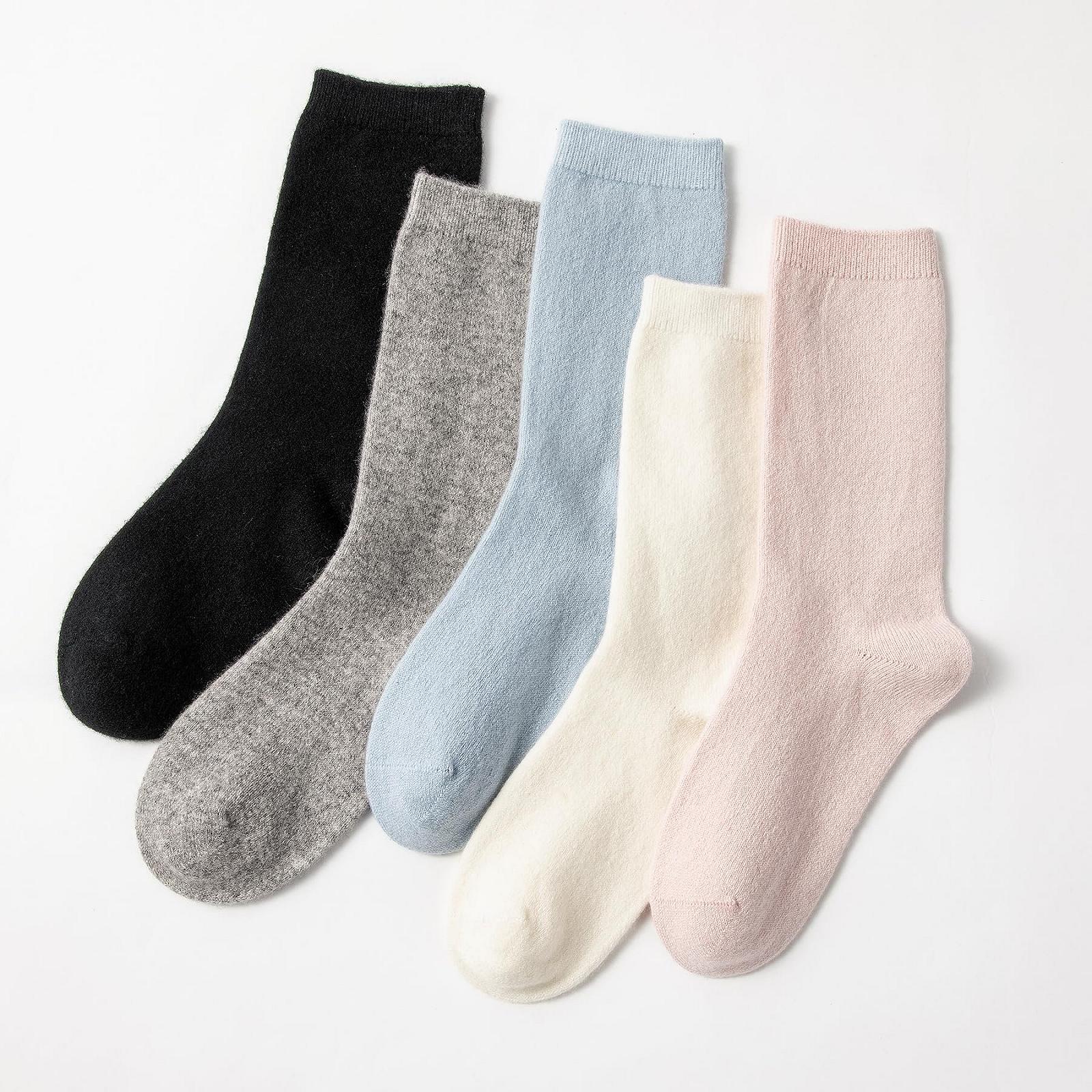 Носки до колена Унисекс из 100% кашемира, фото №5