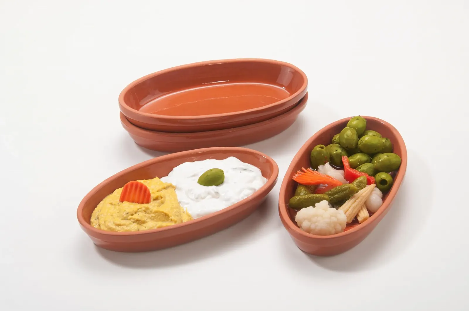 Набор мисок для тапас и запекания Aspira Home керамические 4 шт. 700 ml, фото №6