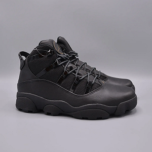 Кроссовки Air Jordan 6 Rings Черные Размер 44 - Фото 1