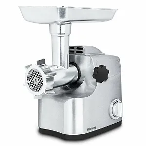 Мясорубка электрическая H.Koenig Professional WMG800 1800 Вт 2 кг/мин нержавеющая сталь - Фото 1