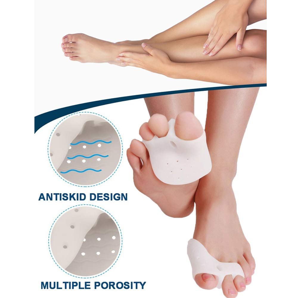 Коректор Силіконовий 1 Пара для Hallux Valgus, Бурси Tailor's та Великого Пальця Стопи, фото №4 Коректор Силіконовий 1 Пара для Hallux Valgus, Бурси Tailor's та Великого Пальця Стопи, фото №4