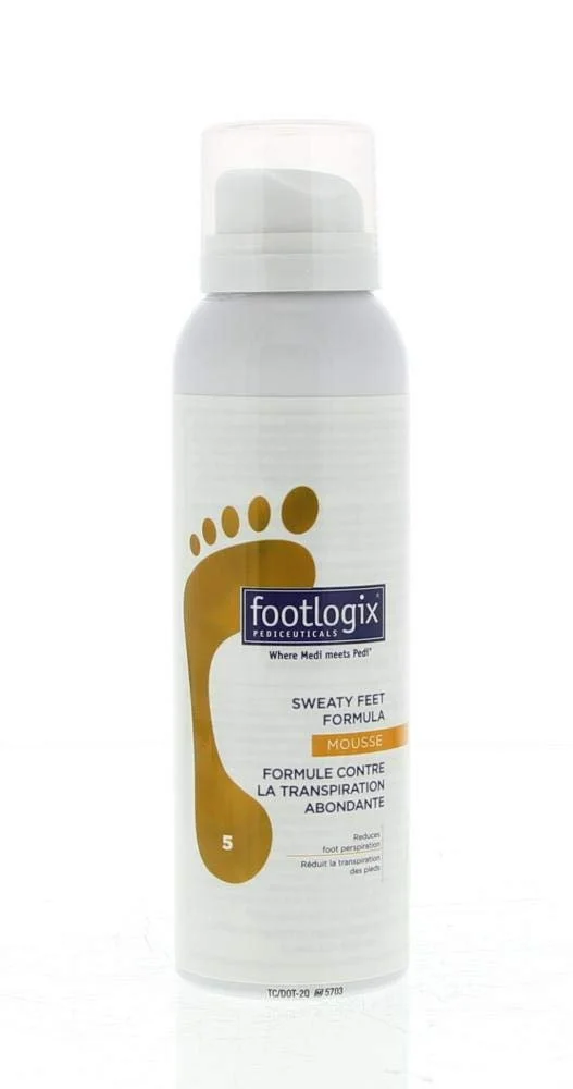 Мусс для ног Footlogix Specialty Formulas Sweaty Feet Formula 125 мл, фото №1