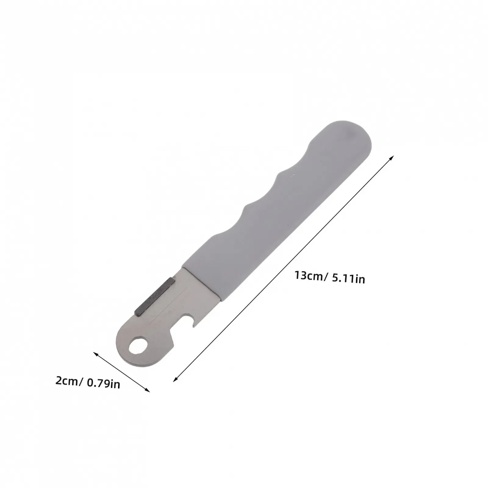 Набір для заточування ножів та ножиць Багатофункціональний Портативний Нержавіюча сталь Сірий, фото №2