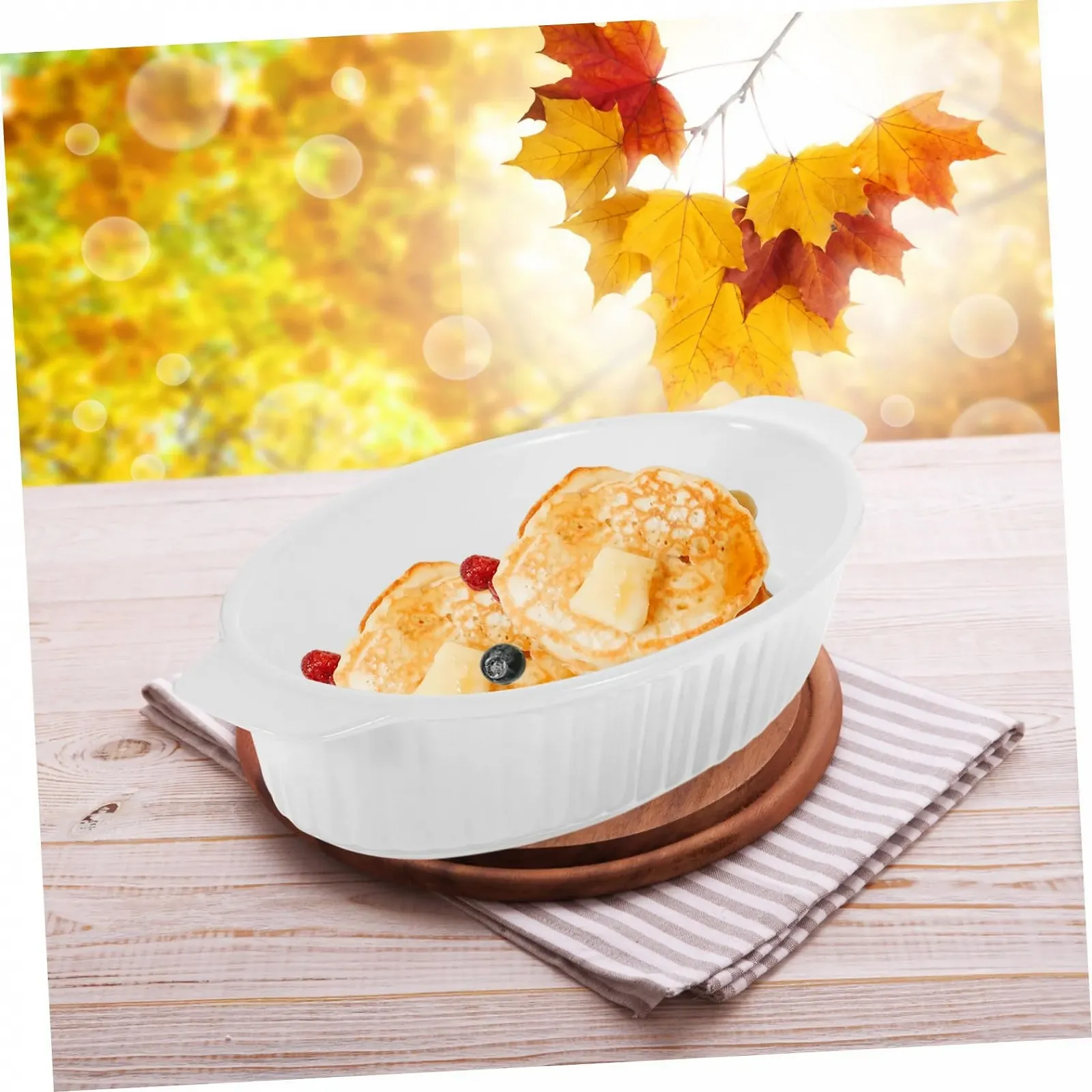 Форма для запікання VALICLUD Керамічна з двома ручками Термостійка, фото №6