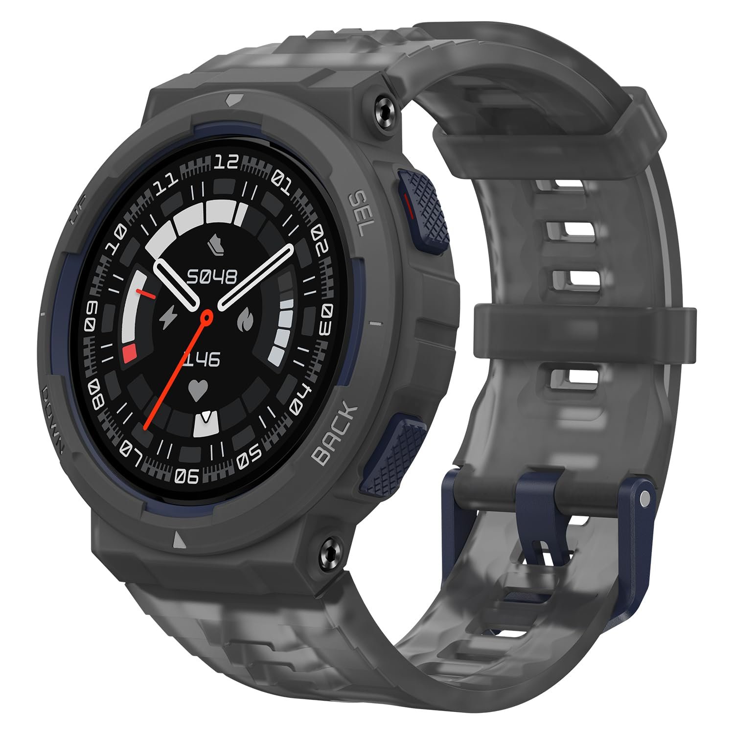Смарт-годинник Amazfit Active Edge 46 мм, чорний, фото №1