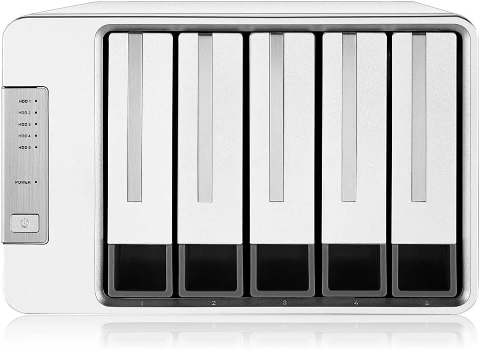 Дисковий масив х прямим підключенням Terramaster D5-300 Сріблястий, фото №1