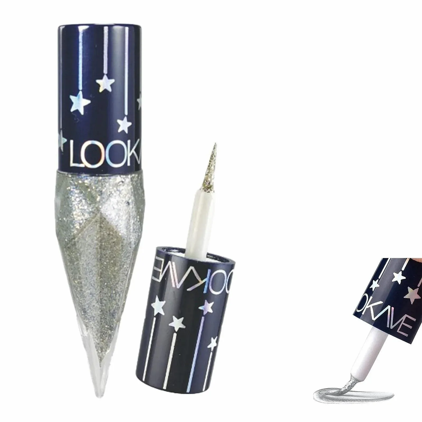 Підводка для очей Jildouf з блискіткам, фото №7